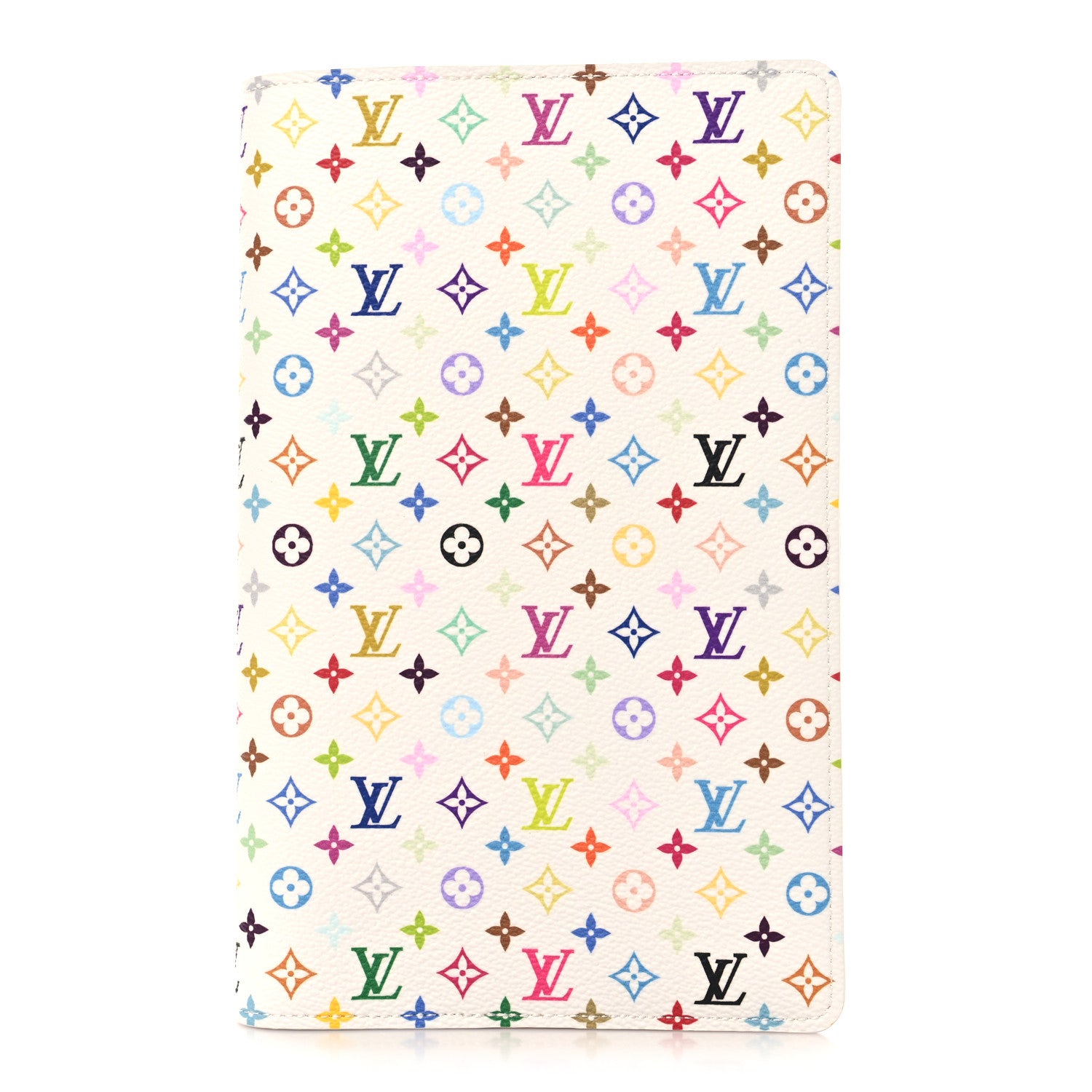 Louis Vuitton LV X TM Monogram Multicolor Emily Notebook Cover MM White 1 of 7