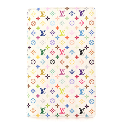 Louis Vuitton LV X TM Monogram Multicolor Emily Notebook Cover MM White 1 of 7