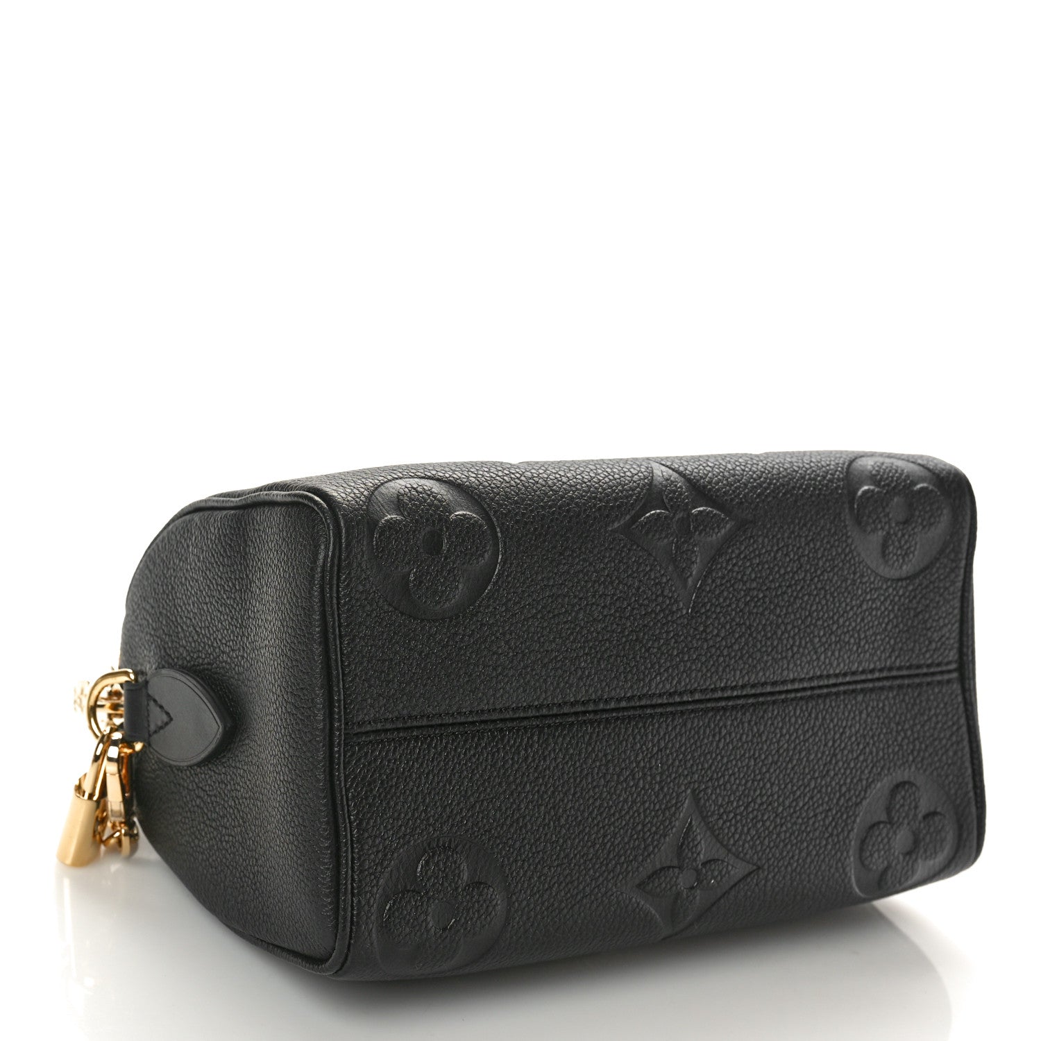 Louis Vuitton Empreinte Monogram Giant Speedy Bandouliere 20 Black 4 of 9
