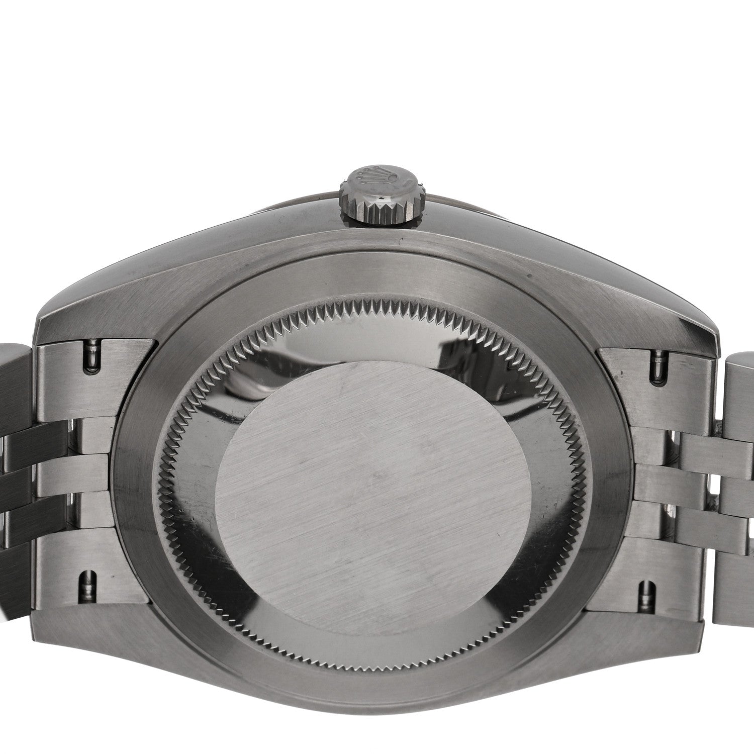 Rolex Stainless Steel 18K White Gold 41mm Oyster Perpetual Wimbledon Datejust Watch Slate 126334 4 of 4