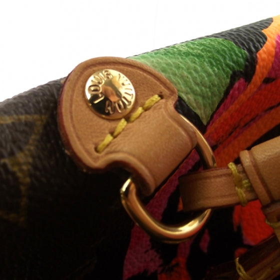 Louis Vuitton Monogram Roses Neverfull MM 10 of 11