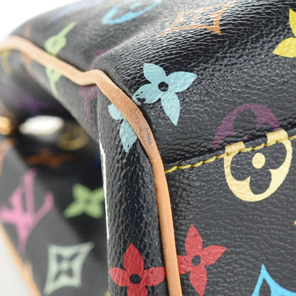 Louis Vuitton LOUIS VUITTON Monogram Multicolor Aurelia MM Black 2 of 11