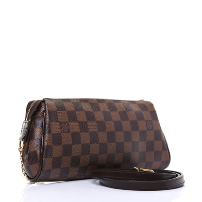 Louis Vuitton Damier Ebene Eva Clutch 3 of 13