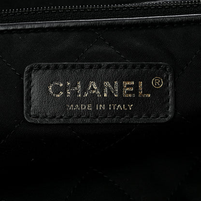 Chanel Shiny Calfskin Quilted Large Chanel 22 Black 12 of 23