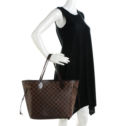 Louis Vuitton Damier Ebene Neverfull MM 2 of 9