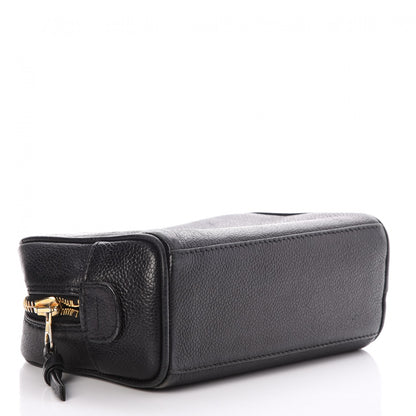 Chanel Caviar Timeless CC Cosmetic Pouch Bag Black 4 of 8