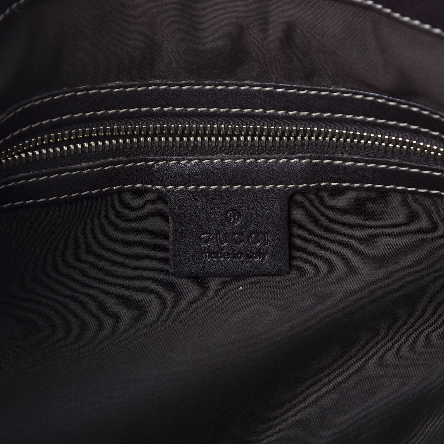 Calfskin Medium Britt Tote Dark Brown