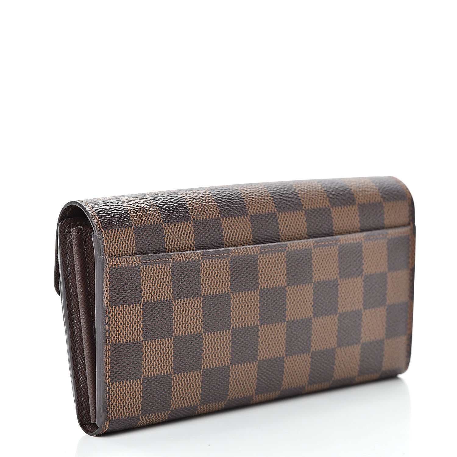 Louis Vuitton Damier Ebene Sarah Wallet NM 3 of 8