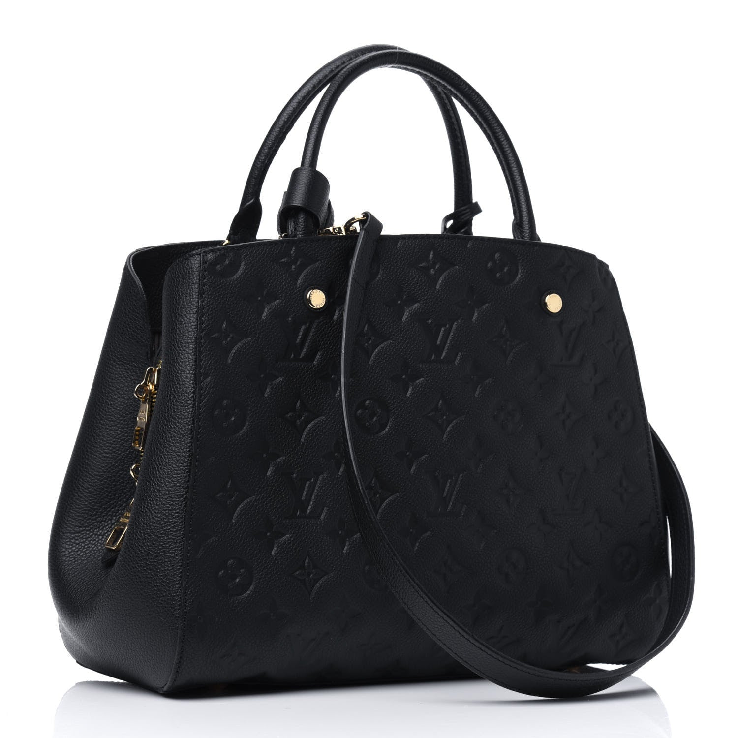 Louis Vuitton Empreinte Montaigne MM Black 5 of 15