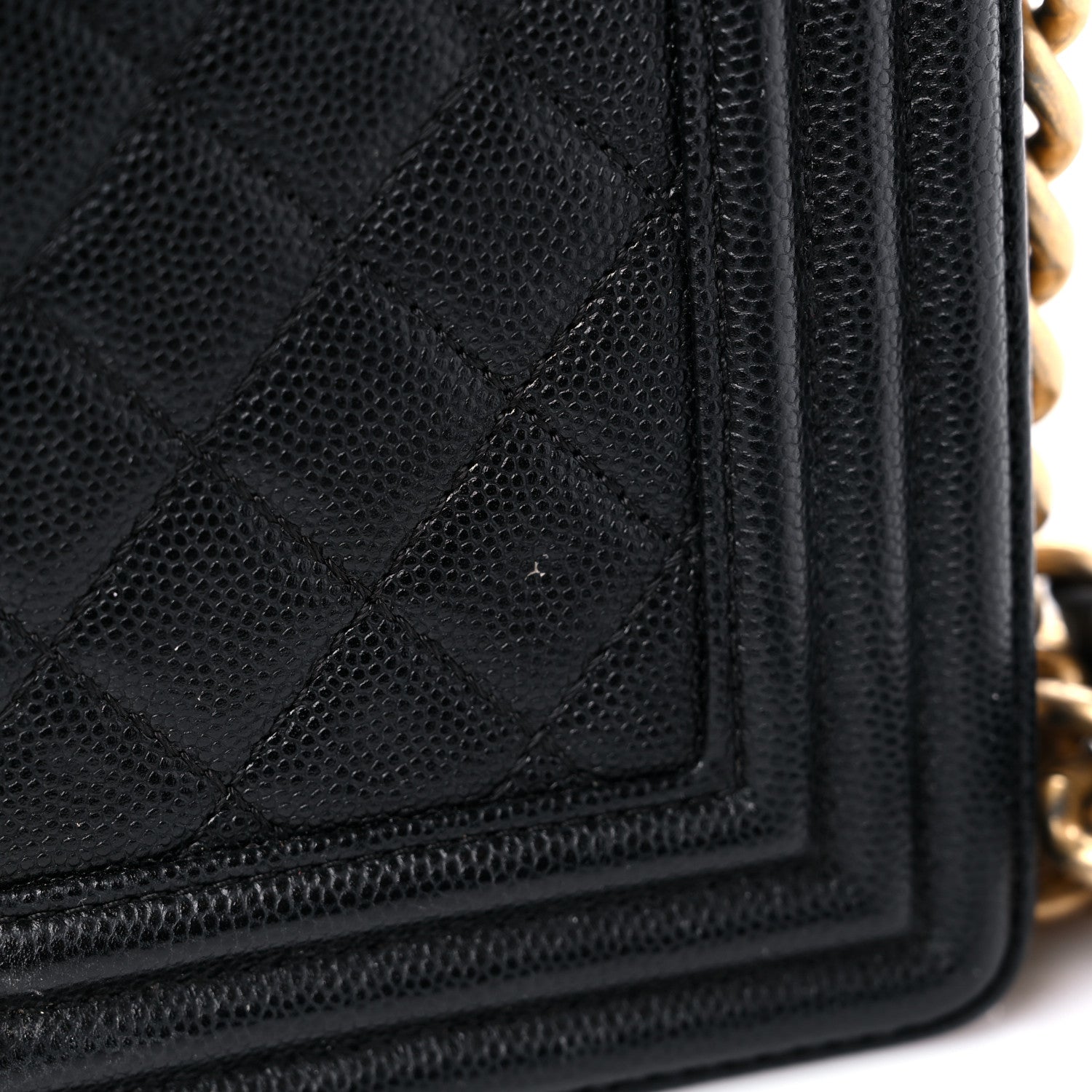 Chanel Caviar Quilted Medium Boy Flap Black 18 of 18