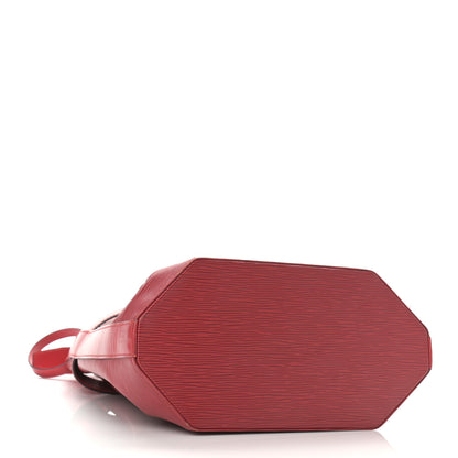 Louis Vuitton Epi Sac D'Epaule GM Castillan Red 5 of 11