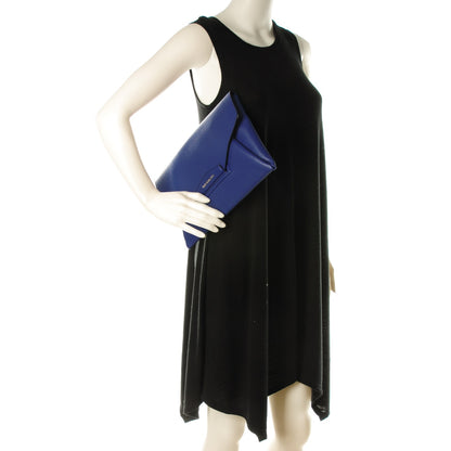 Givenchy Sugar Goatskin Medium Antigona Envelope Clutch Blue 2 of 7