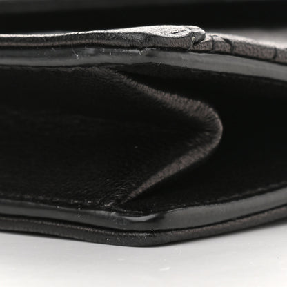 Saint Laurent Lambskin Quilted Monogram Gaby Chain Bag Black 8 of 12
