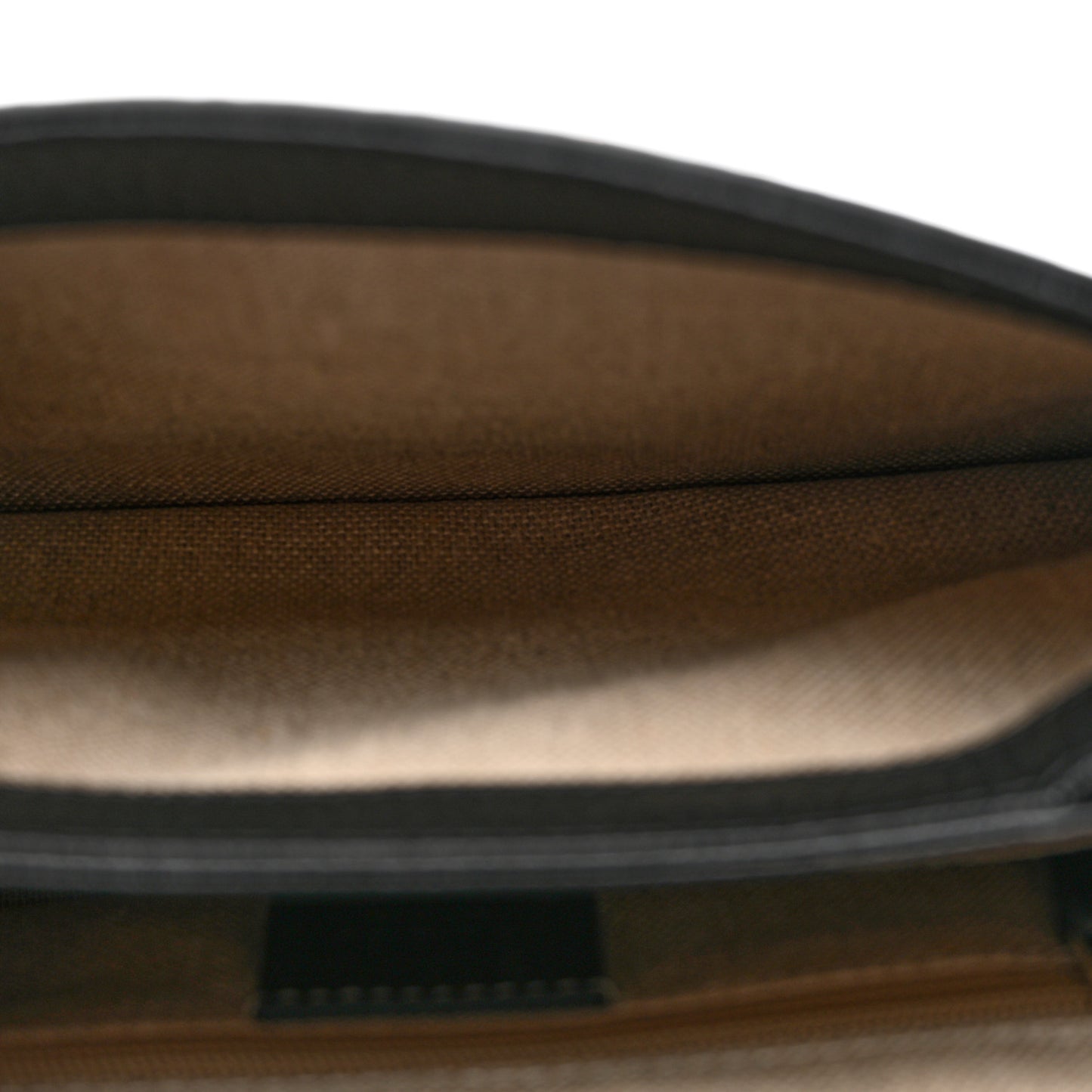 Dollar Calfskin Interlocking G Crossbody Bag Black