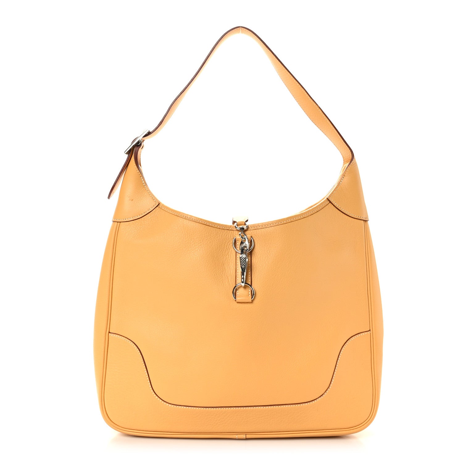 Hermes Taurillon Clemence Sac Trim II 35 Naturel Sable 1 of 9