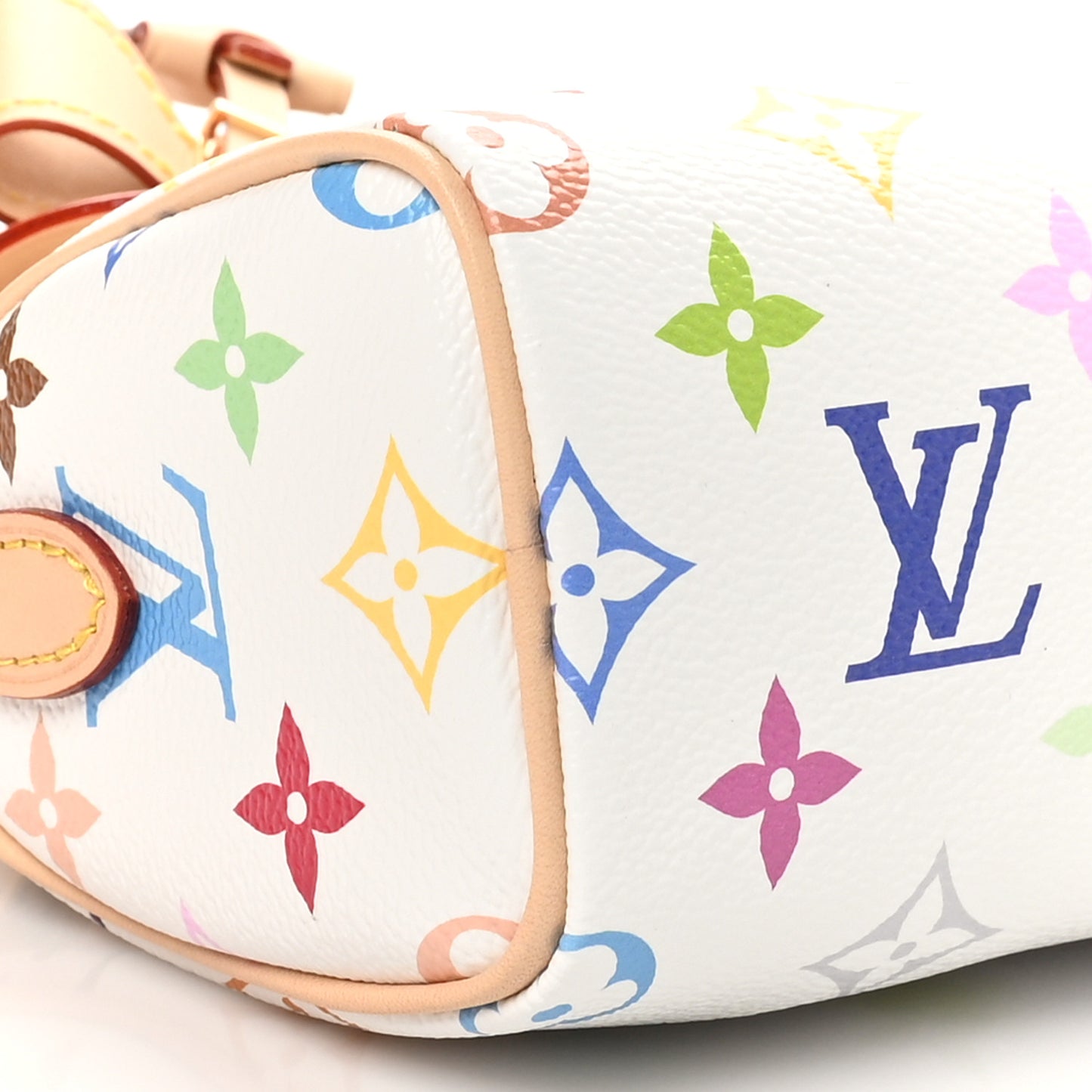 LV X TM Monogram Multicolor Nano Speedy White