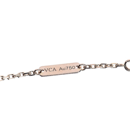 Van Cleef & Arpels 18K Rose Gold Vintage Alhambra Pendant Necklace 6 of 7
