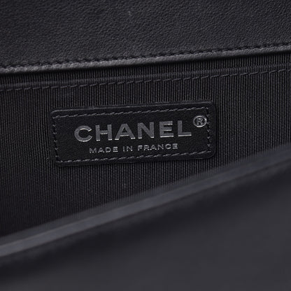 Chanel Calfskin Quilted Medium Boy Flap Black 6 of 11