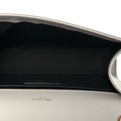 Saint Laurent Grain De Poudre Medium Classic Monogram Kate Satchel Blanc Vintage 4 of 12
