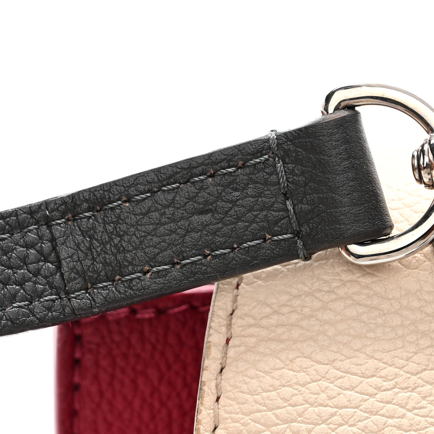 Louis Vuitton Soft Calfskin Lockme Ever Lie De Vin Etain Creme 11 of 13