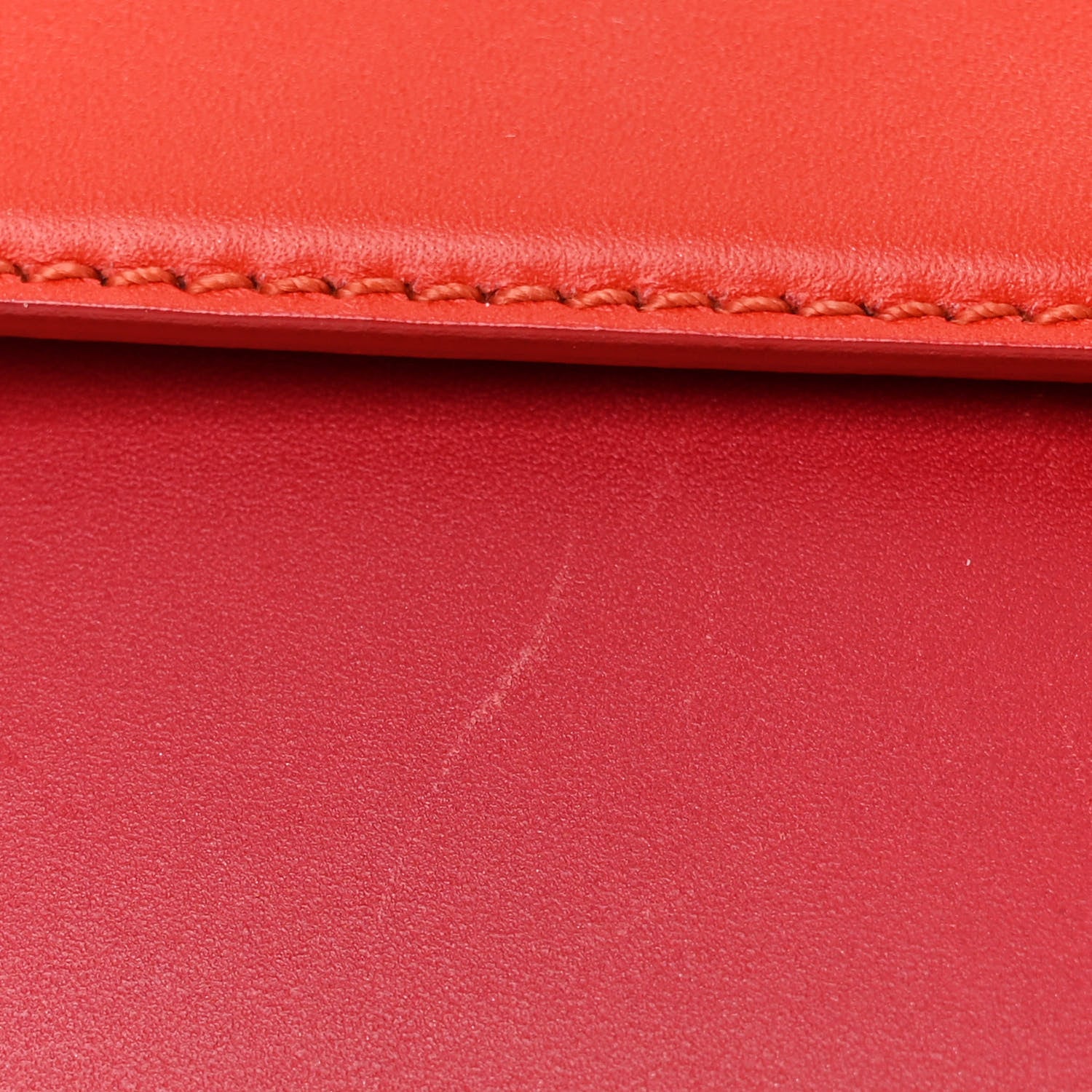 Salvatore Ferragamo Calfskin Abbey Crossbody Shoulder Bag Red Multicolor 11 of 11