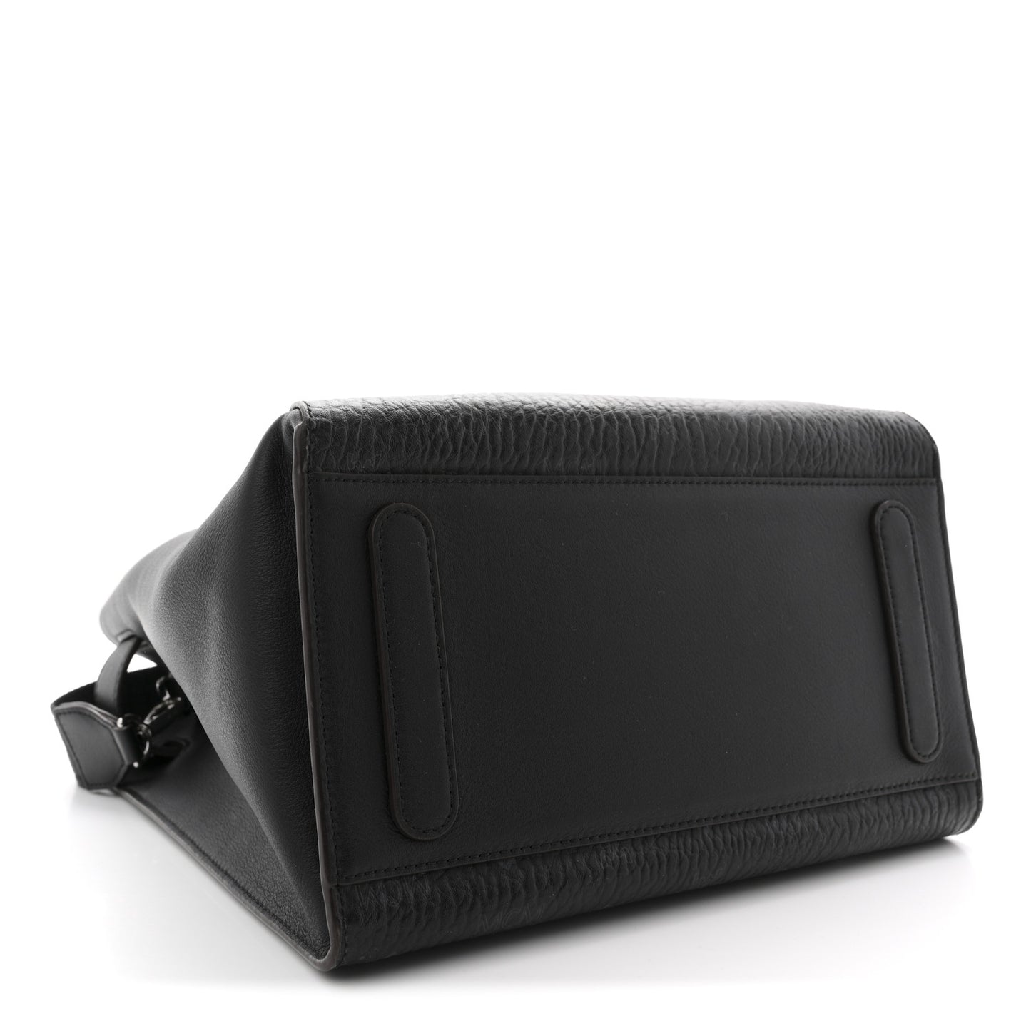 Visetos Calfskin Essential Bucket Bag Black