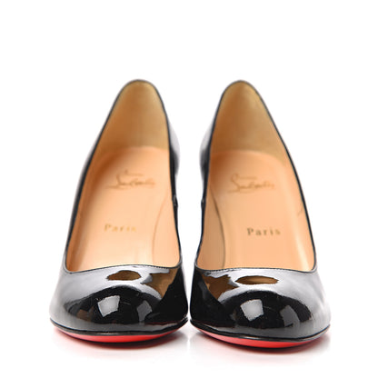 Christian Louboutin Patent Simple 85 Pumps 38 Black 2 of 9