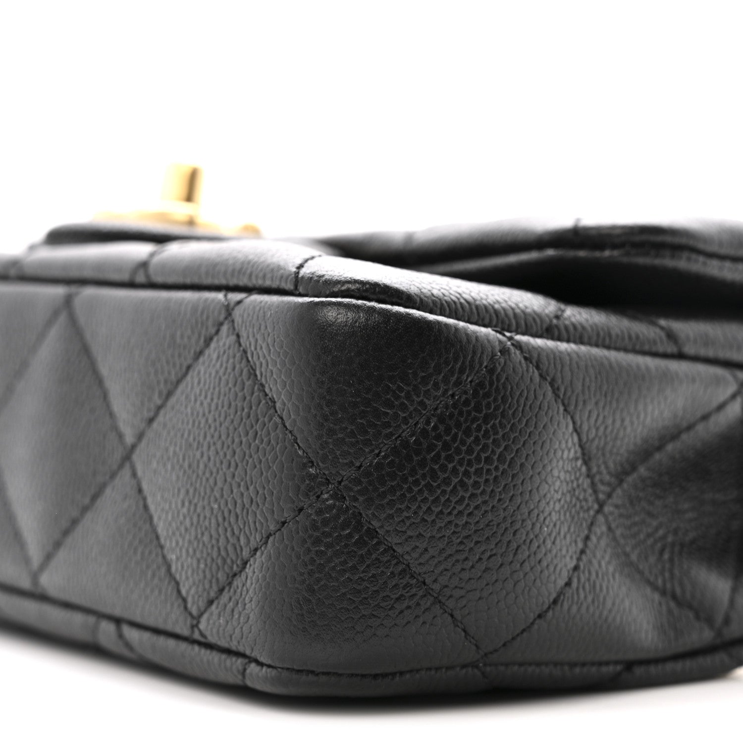 Chanel Caviar Quilted Mini Sweetheart Rectangular Flap Black 10 of 11
