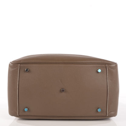 Hermes Taurillon Clemence Lindy 34 Etoupe 11 of 15