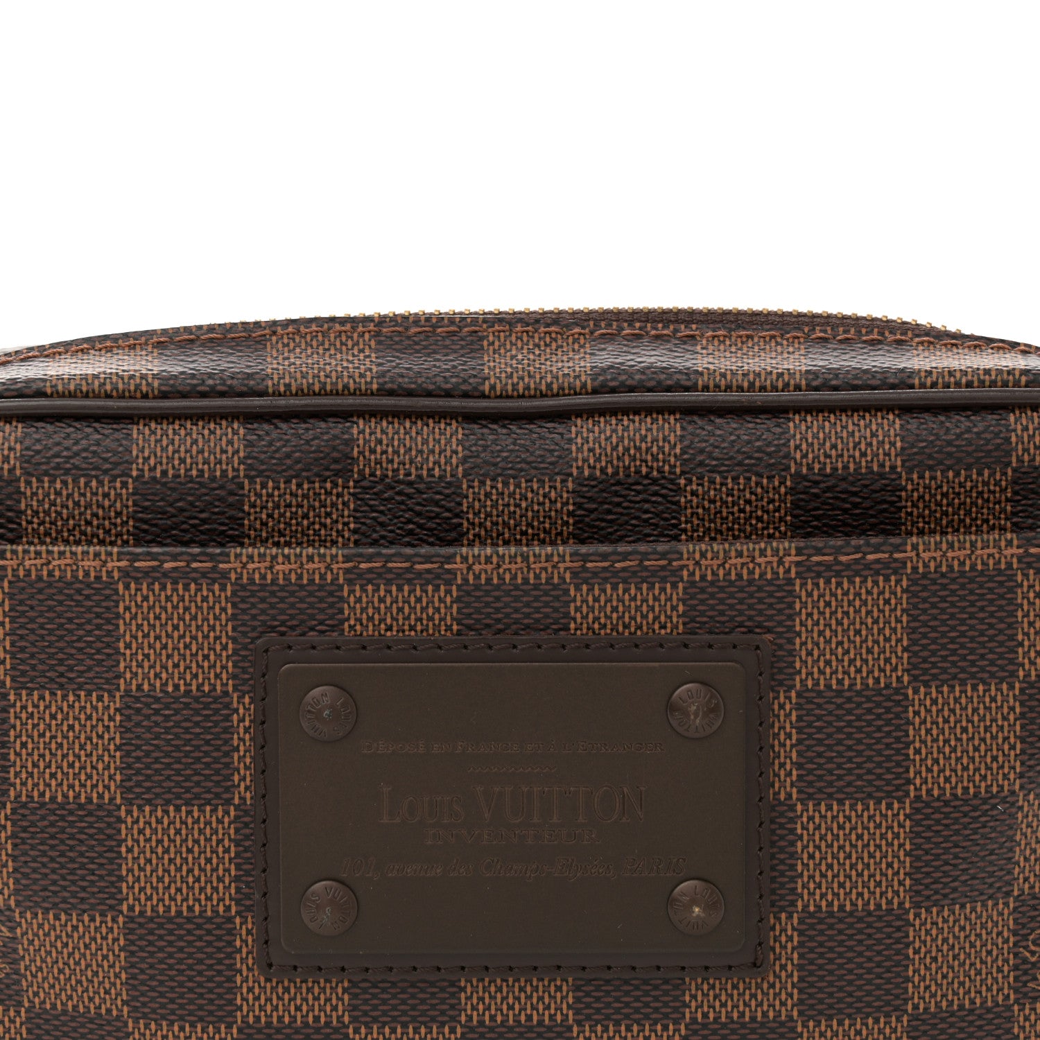 Louis Vuitton Damier Ebene Brooklyn Bum Bag 7 of 11