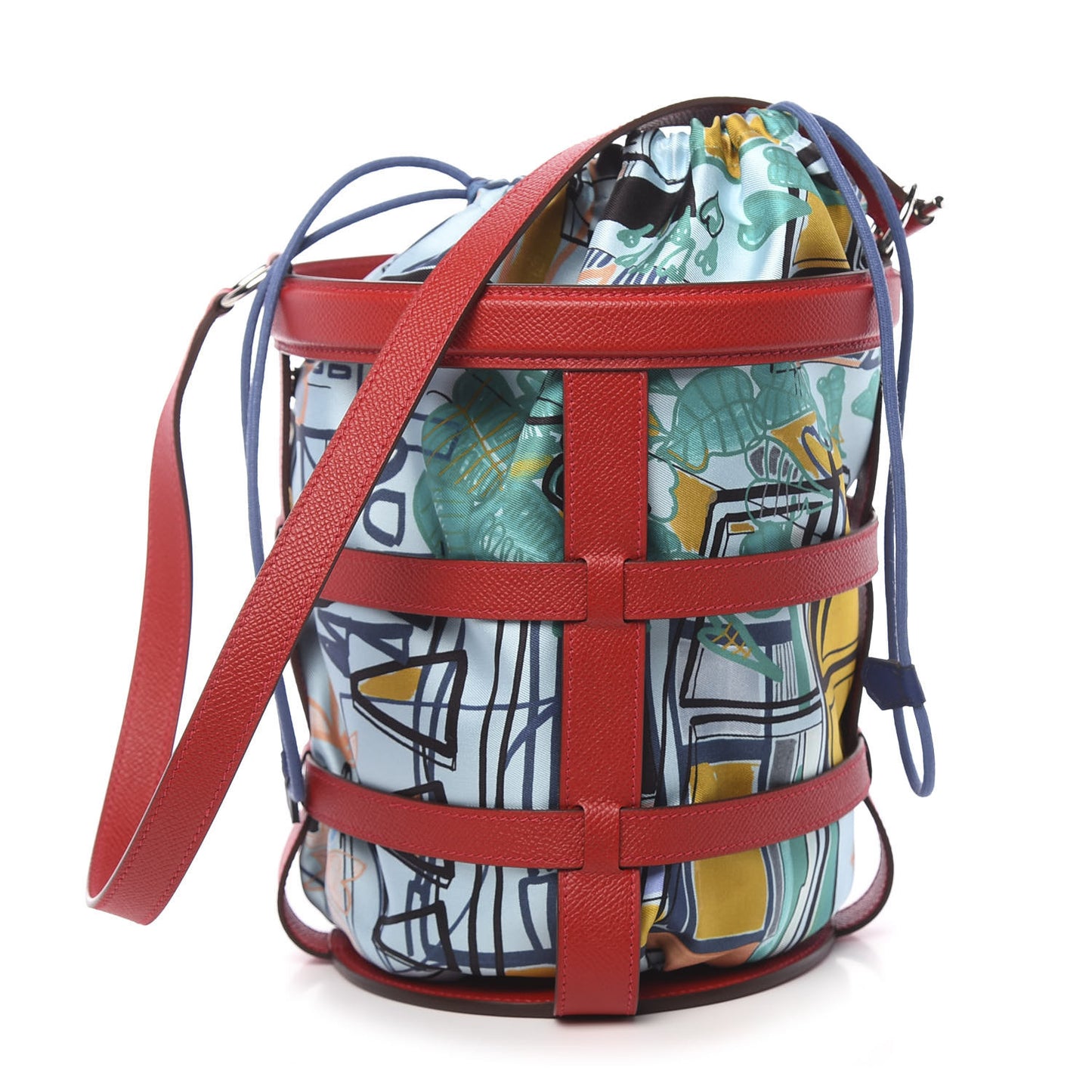 Epsom Silk Musardine Bag Rouge Casaque