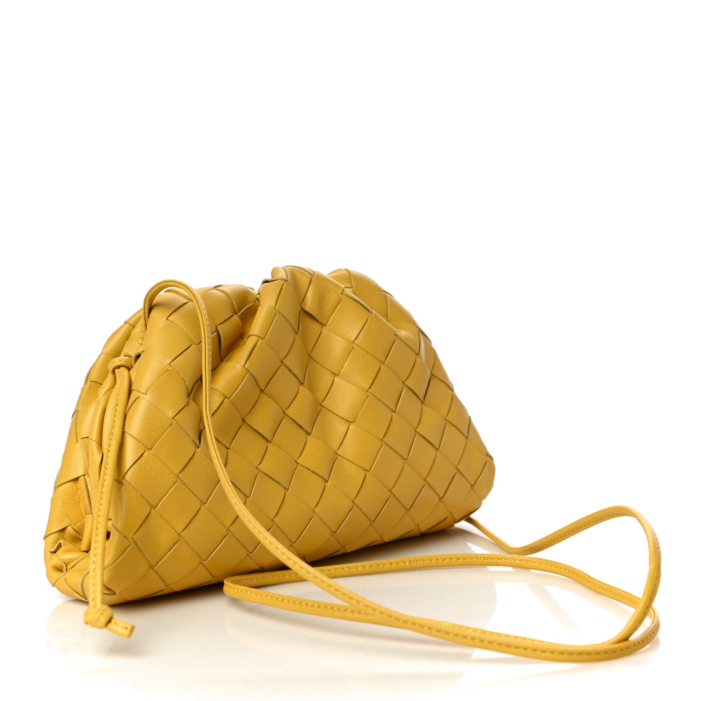 Nappa Intrecciato The Mini Pouch Buttercup