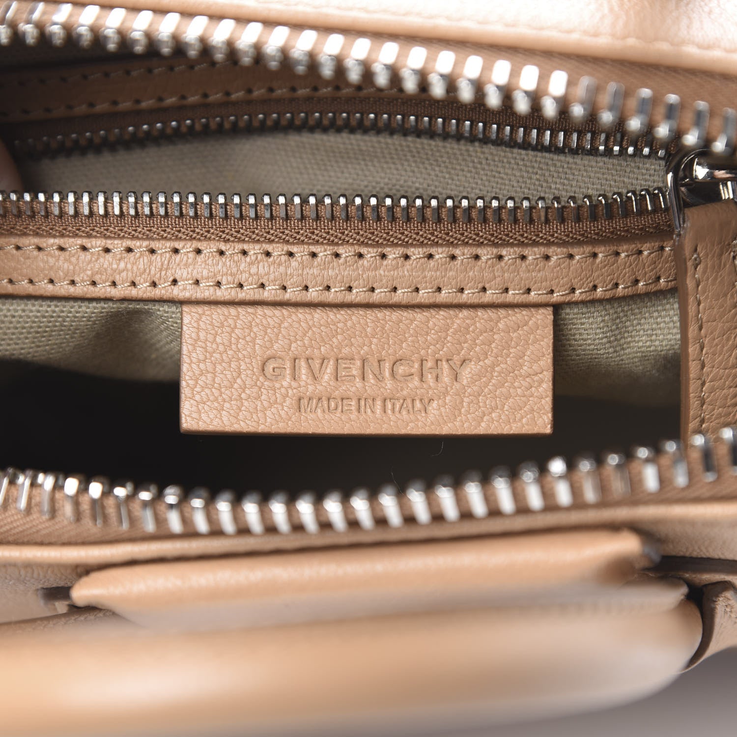 Givenchy Sugar Goatskin Mini Antigona Medium Beige 7 of 11