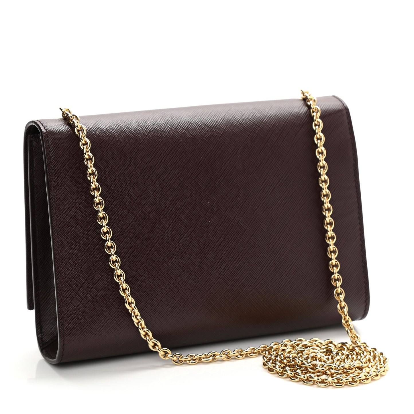 Calfskin Mini Miss Vara Bow Chain Bag Plum