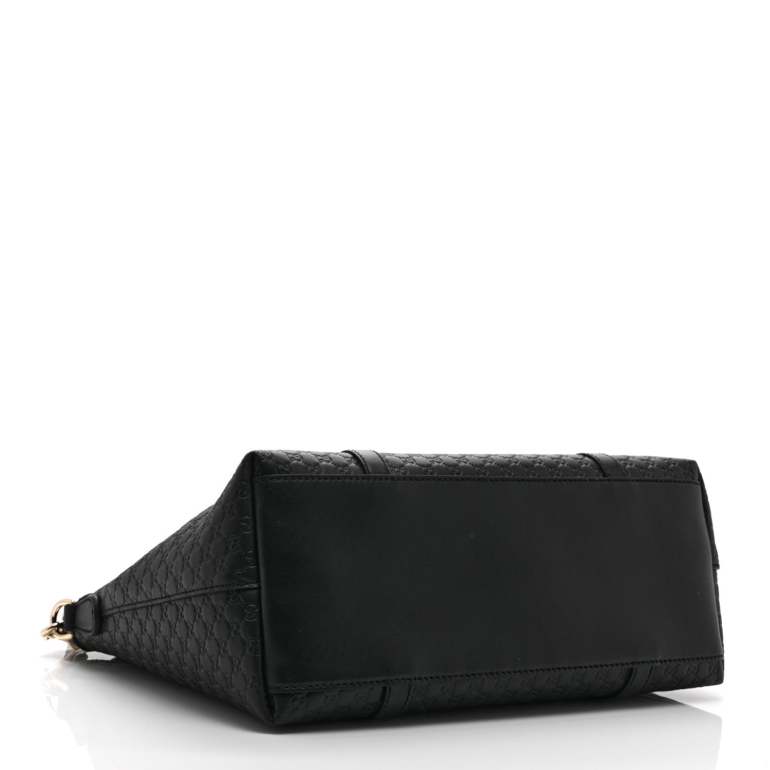 Gucci Soft Microguccissima Small Zippered Satchel Black 4 of 11