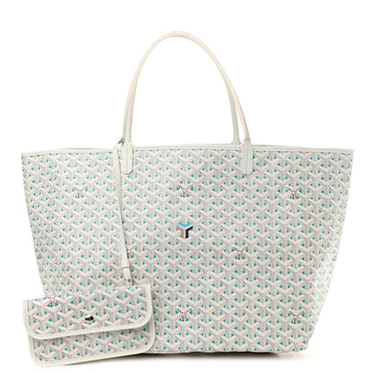 Goyard Goyardine Saint Louis Claire Voie GM White Opaline 1 of 11