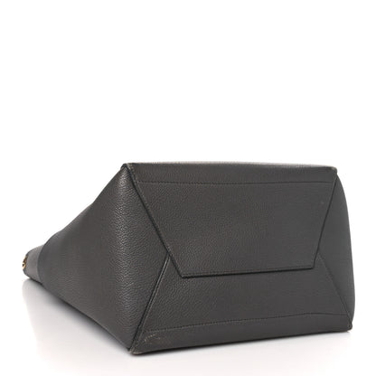 Celine Soft Grained Calfskin Sangle Bucket Bag Taupe 3 of 10