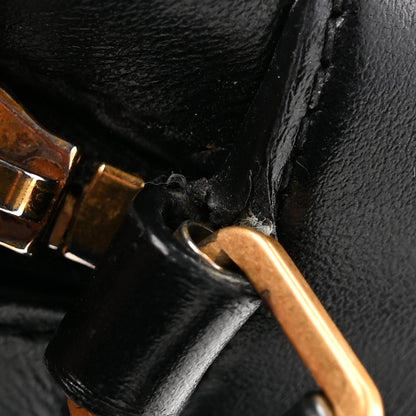 Saint Laurent Calfskin Matelasse Monogram Lou Camera Bag Black 12 of 14