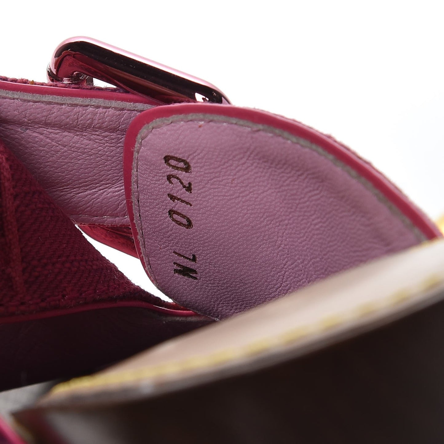 Denim Rosa Mule Clogs 38 Fuchsia