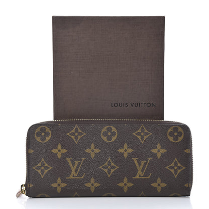 Louis Vuitton Monogram Clemence Wallet Rose Ballerine 9 of 9