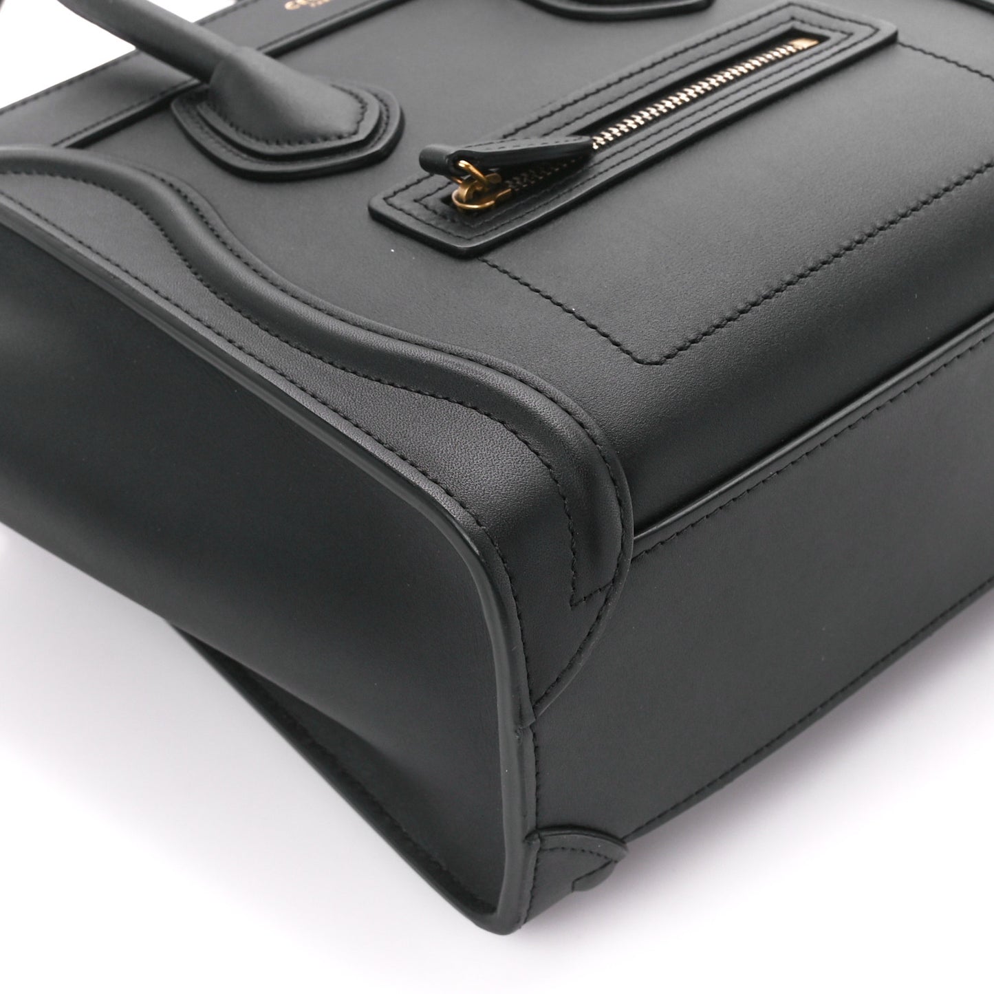 Smooth Calfskin Nano Luggage Black
