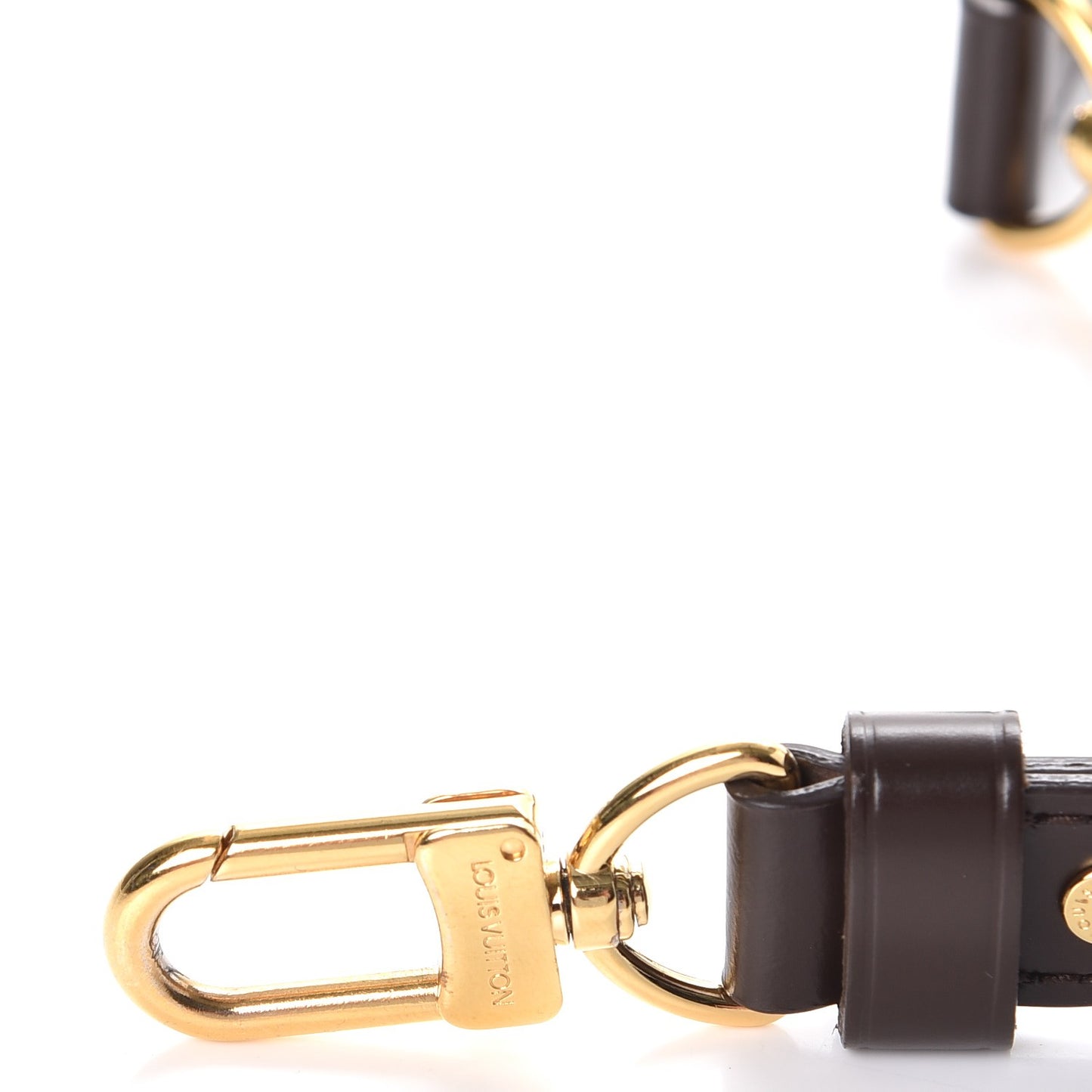 Calfskin 16mm Adjustable Shoulder Strap Brown