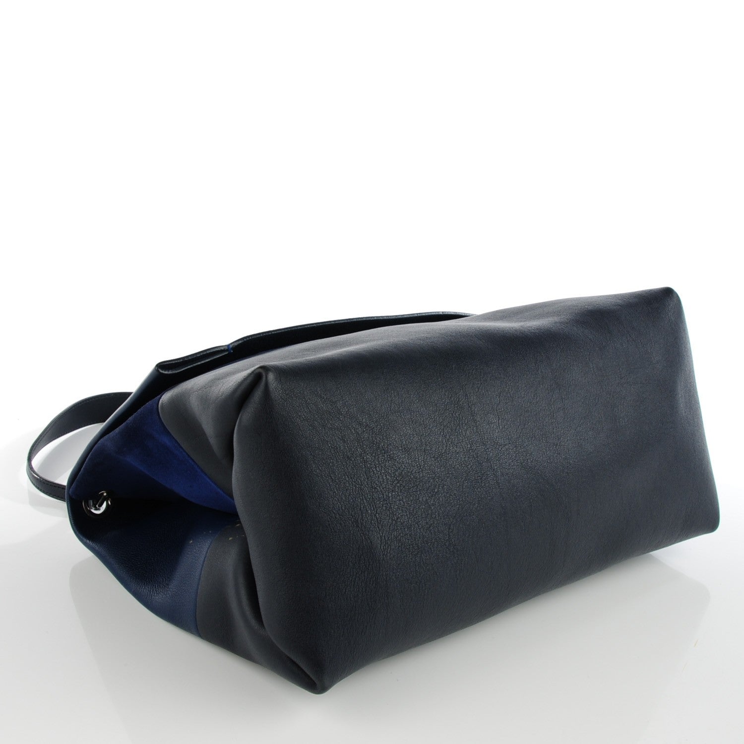 Celine Baby Calfskin All Soft Shoulder Bag Ink 4 of 7