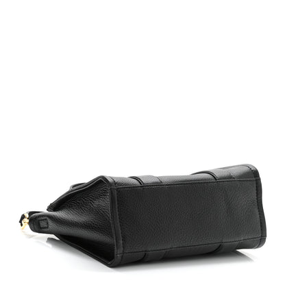 Marc Jacobs Grained Calfskin Small The Tote Bag Black 8 of 23