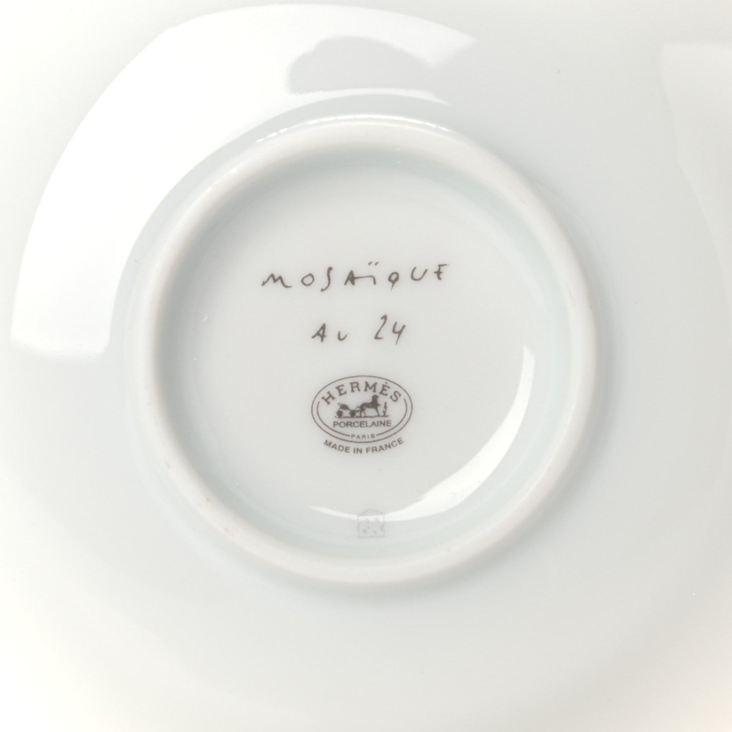 Hermes Porcelain Mosaique au 24 Rice Bowl Set of 2 5 of 7