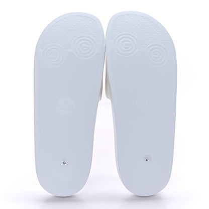 Gucci Nappa Miro Soft Calfskin Womens Interlocking G Slide Sandals 41 Great White Hibiscus Red 5 of 6