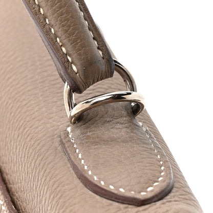 Hermes Togo Kelly Retourne 28 Etoupe 14 of 14
