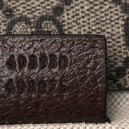 Gucci GG Supreme Monogram Neo Vintage Web Belt Bag Brown 7 of 19