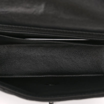 Chanel Lambskin Chevron Quilted Mini Rectangular Flap So Black 5 of 11