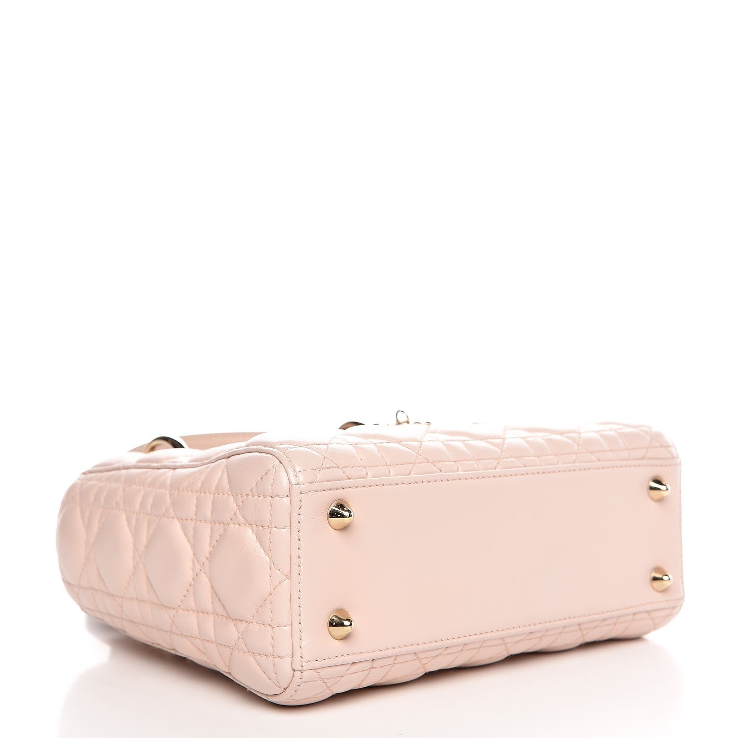 Christian Dior Lambskin Cannage Small Lucky Badges My Lady Dior Pink 5 of 8
